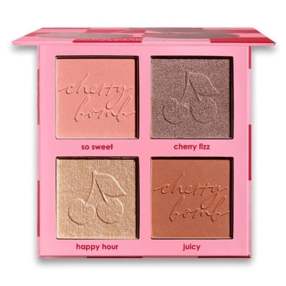 NEW Ciaté Cherry Bomb Blush & Highlighter Palette - Picture 2 of 4